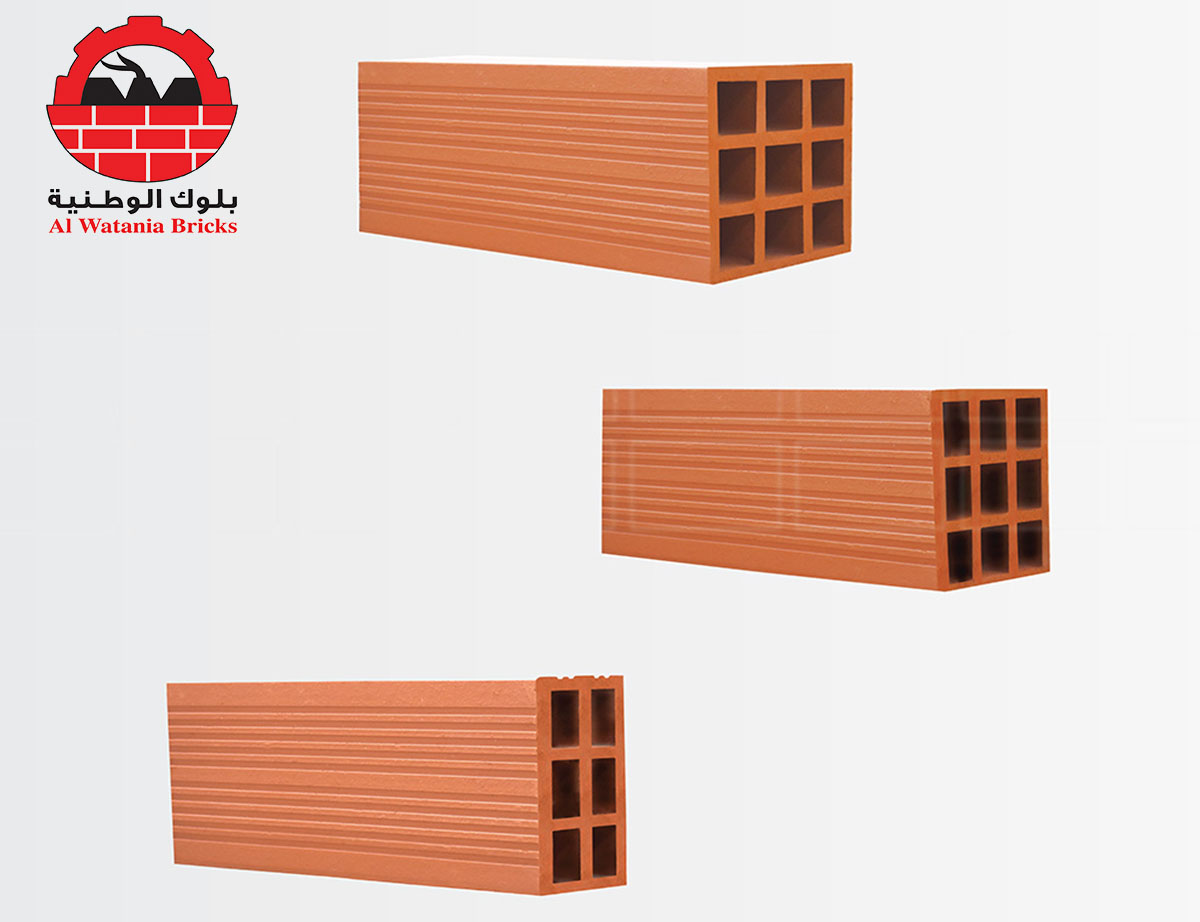 الطوب المفرغ _ Hollow (Non-Loading Bearing Bricks)